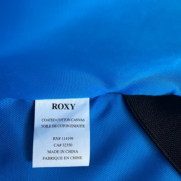 🌼 Vintage Y2K Roxy Suitcase Roxy Luggage Roxy Carry-on Rare Roxy - Picture 16 of 17